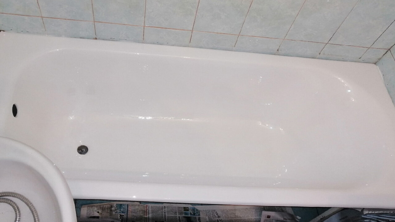 реставрация ванны фото